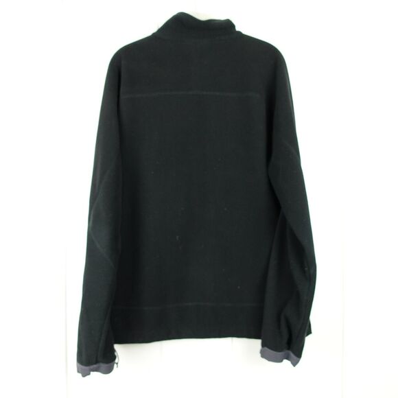 REI Co-Op Midweight Full Zip Fleece Jacket Outdoor Casual Mens Size Large Black - Picture 5 of 11